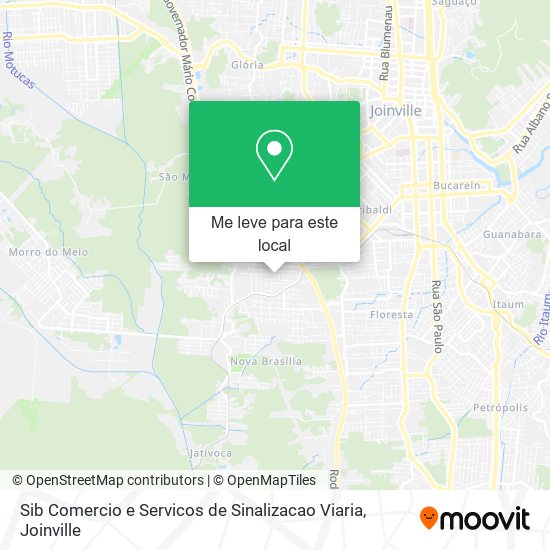 Sib Comercio e Servicos de Sinalizacao Viaria mapa
