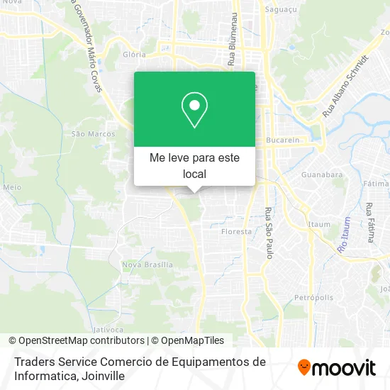 Traders Service Comercio de Equipamentos de Informatica mapa