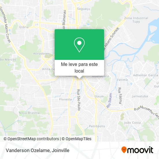 Vanderson Ozelame mapa