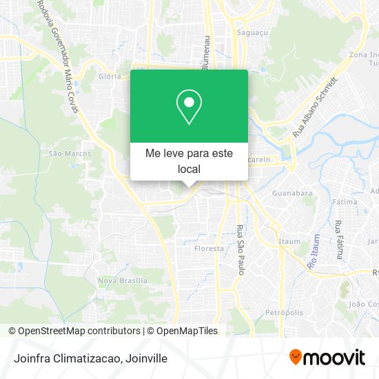 Joinfra Climatizacao mapa