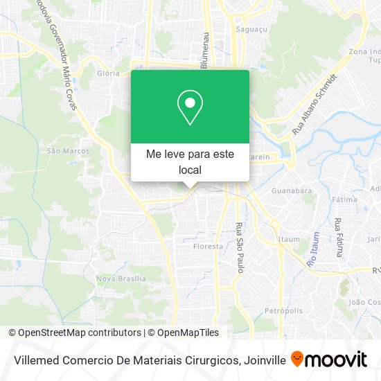 Villemed Comercio De Materiais Cirurgicos mapa