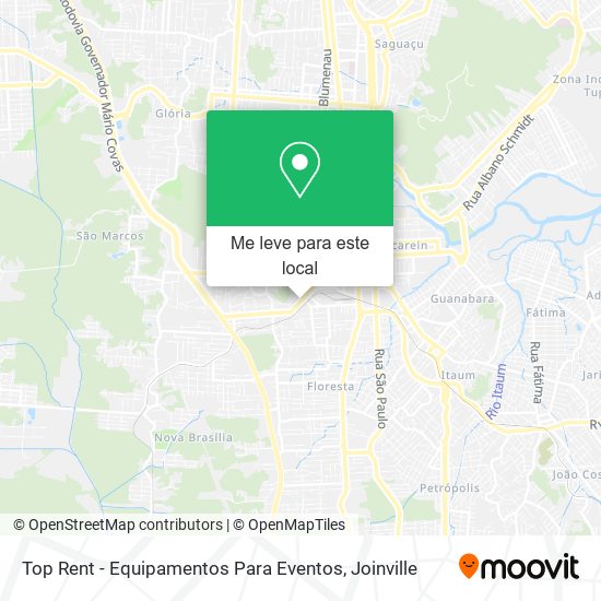 Top Rent - Equipamentos Para Eventos mapa