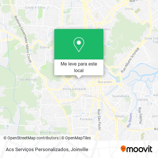Acs Serviços Personalizados mapa