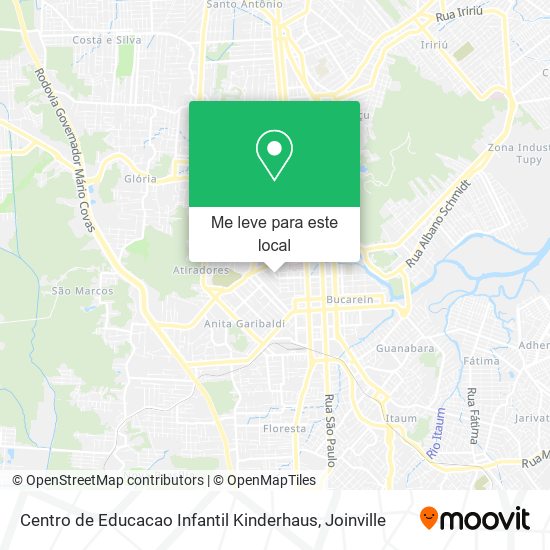 Centro de Educacao Infantil Kinderhaus mapa