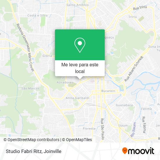 Studio Fabri Ritz mapa