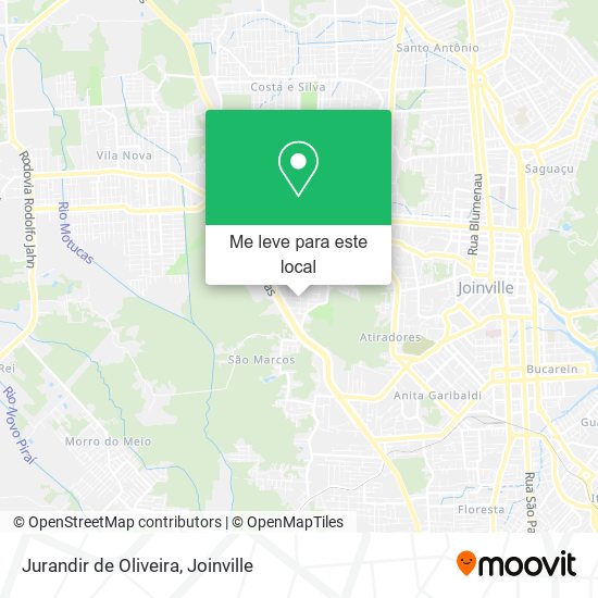Jurandir de Oliveira mapa