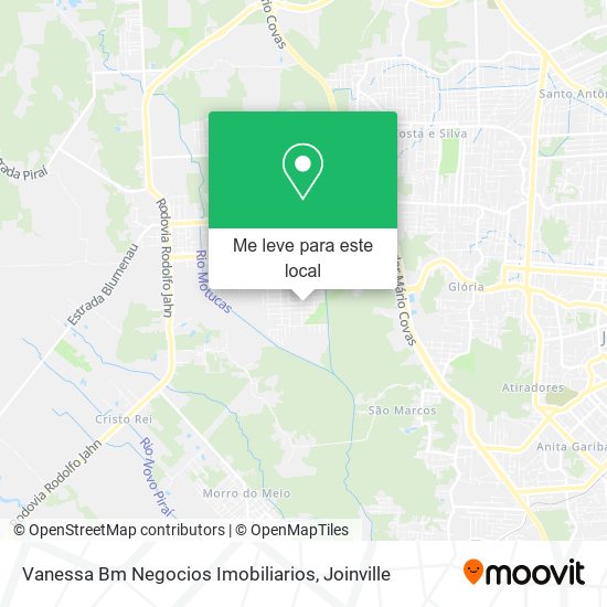 Vanessa Bm Negocios Imobiliarios mapa