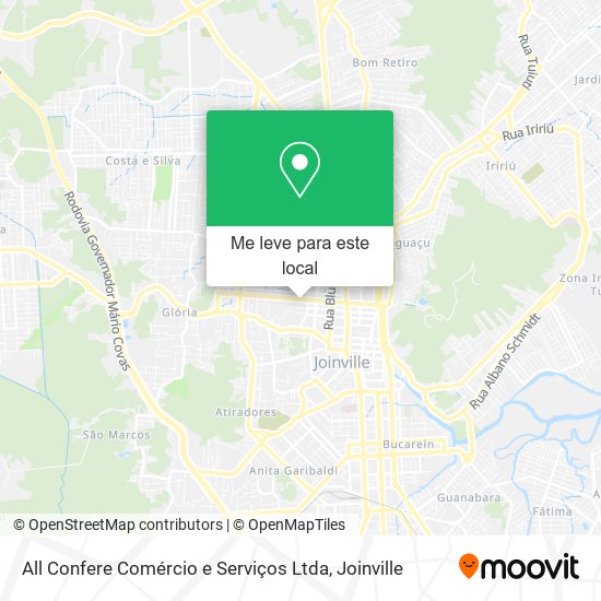 All Confere Comércio e Serviços Ltda mapa