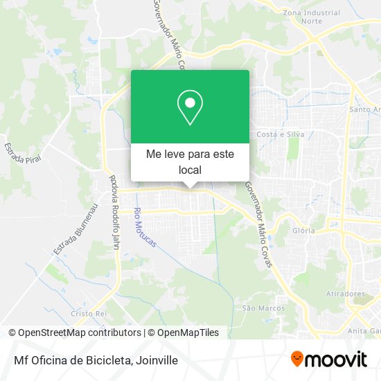 Mf Oficina de Bicicleta mapa