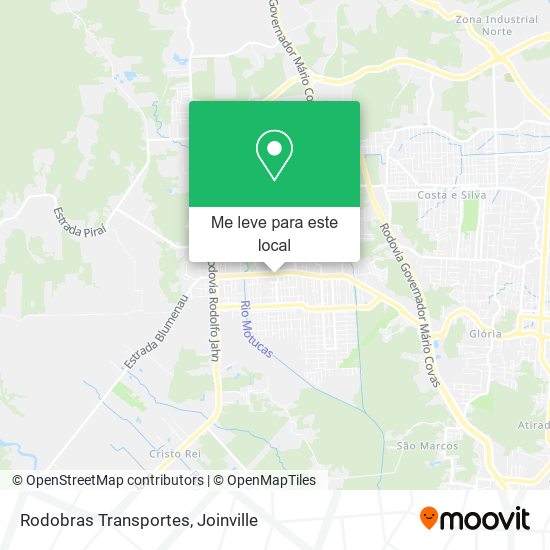 Rodobras Transportes mapa