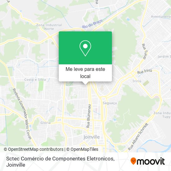 Sctec Comércio de Componentes Eletronicos mapa