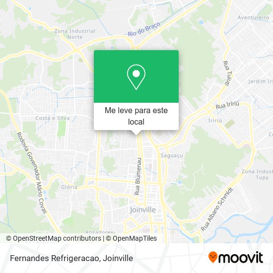 Fernandes Refrigeracao mapa