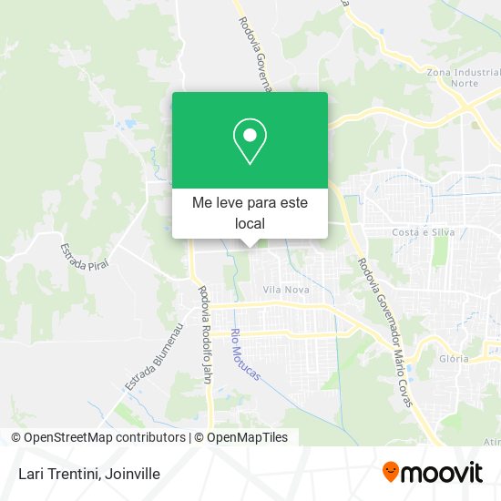 Lari Trentini mapa