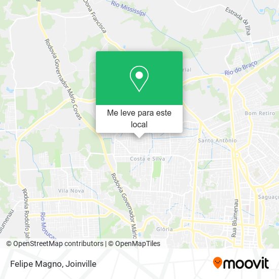 Felipe Magno mapa