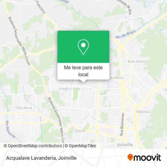 Acqualave Lavanderia mapa