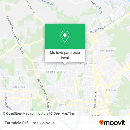 Farmácia Fafil Ltda mapa