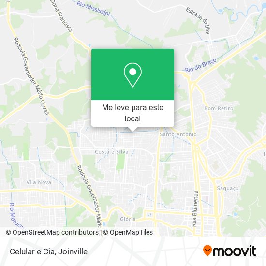 Celular e Cia mapa