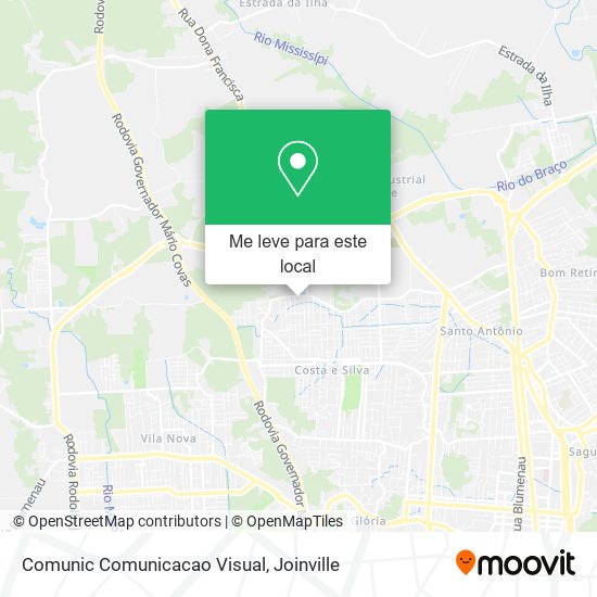 Comunic Comunicacao Visual mapa