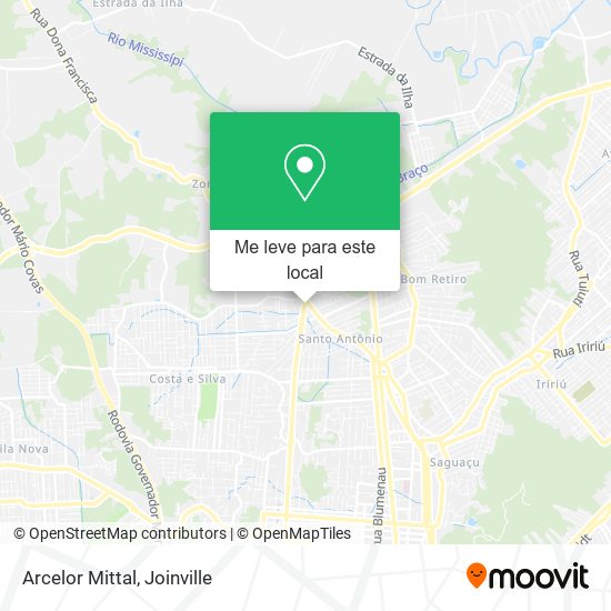 Arcelor Mittal mapa