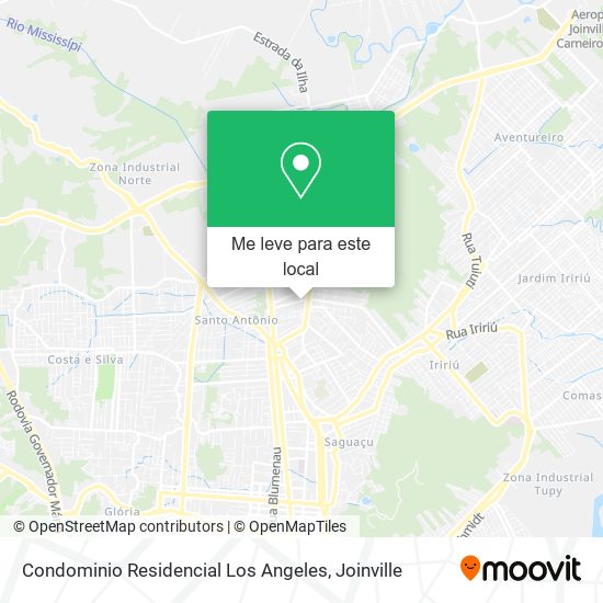 Condominio Residencial Los Angeles mapa