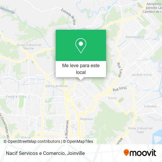 Nacif Servicos e Comercio mapa