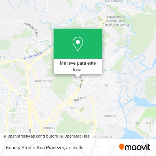 Beauty Studio Ana Pianezer mapa