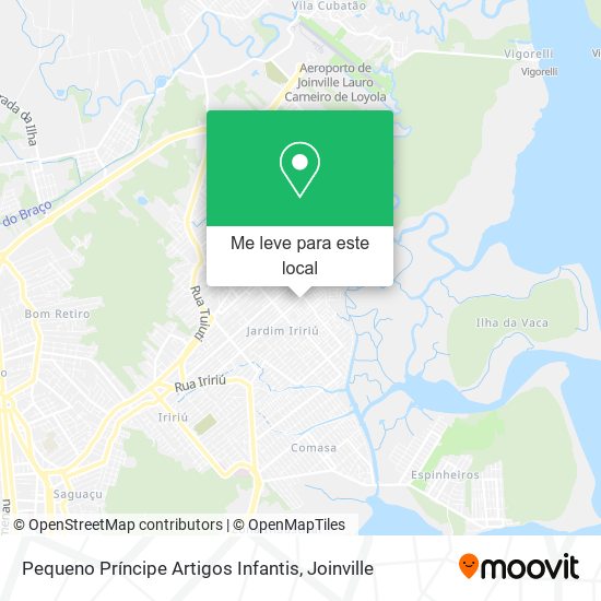 Pequeno Príncipe Artigos Infantis mapa