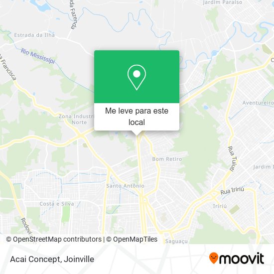 Acai Concept mapa