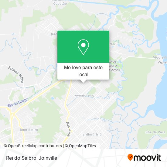 Rei do Saibro mapa