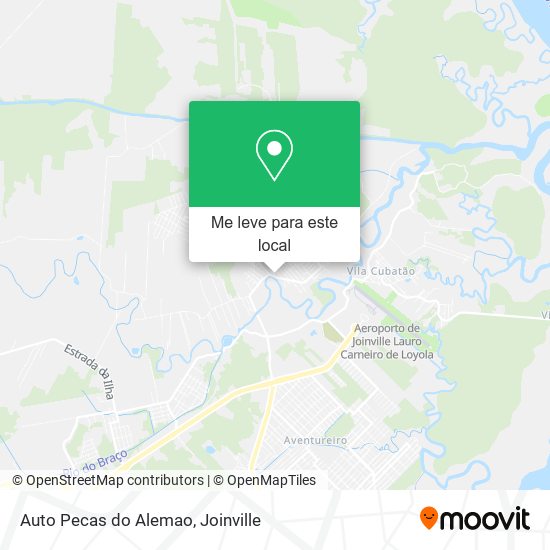 Auto Pecas do Alemao mapa