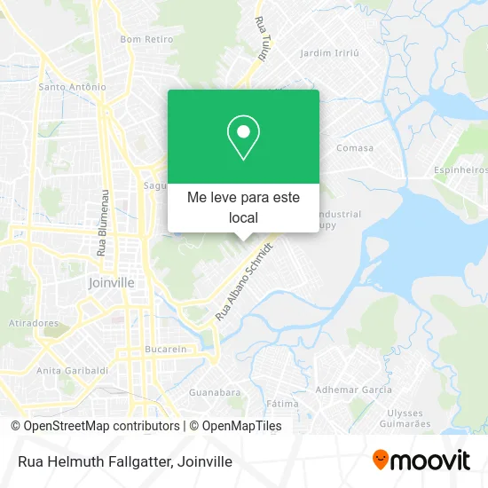 Rua Helmuth Fallgatter mapa