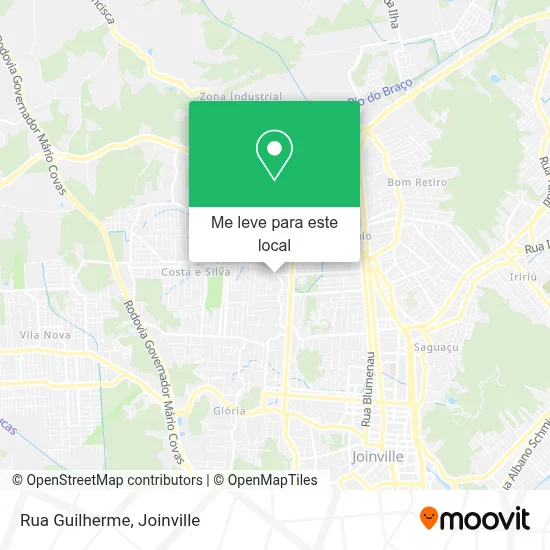 Rua Guilherme mapa
