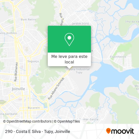 290 - Costa E Silva - Tupy mapa