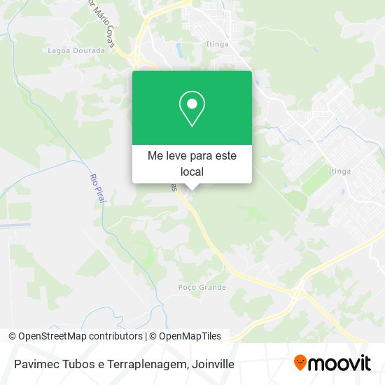 Pavimec Tubos e Terraplenagem mapa