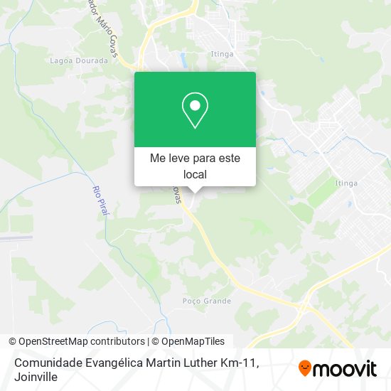 Comunidade Evangélica Martin Luther Km-11 mapa