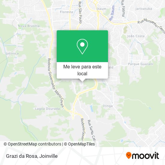 Grazi da Rosa mapa