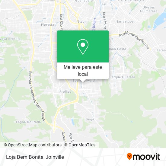 Loja Bem Bonita mapa