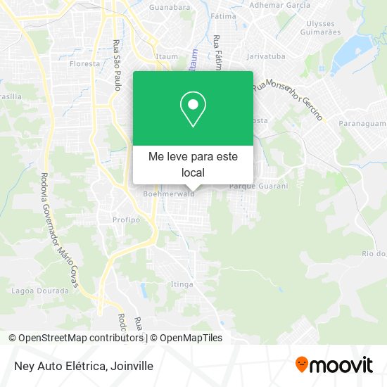 Ney Auto Elétrica mapa