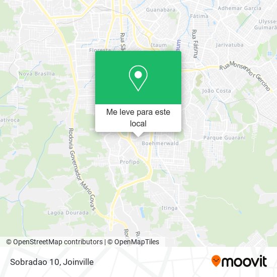 Sobradao 10 mapa