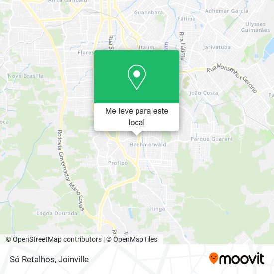 Só Retalhos mapa
