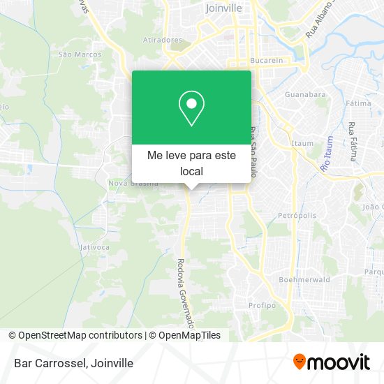 Bar Carrossel mapa