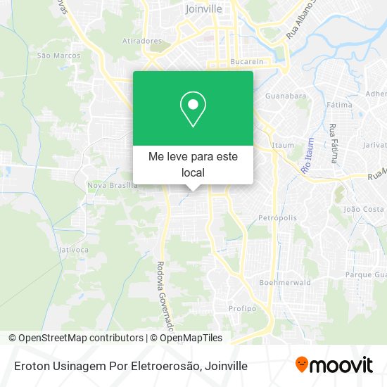 Eroton Usinagem Por Eletroerosão mapa