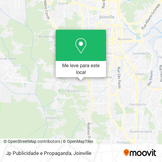 Jp Publicidade e Propaganda mapa