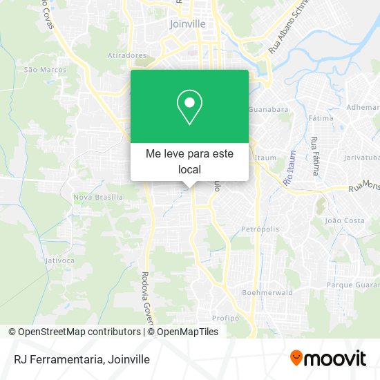 RJ Ferramentaria mapa