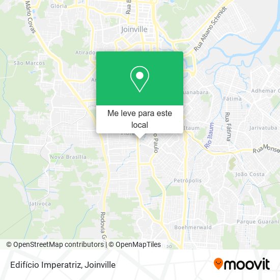 Edifício Imperatriz mapa