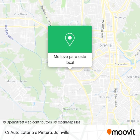 Cr Auto Lataria e Pintura mapa