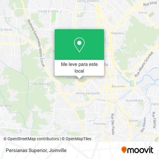 Persianas Superior mapa