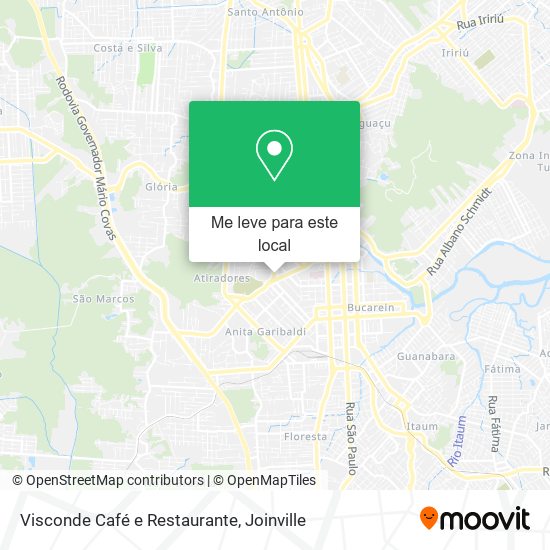 Visconde Café e Restaurante mapa