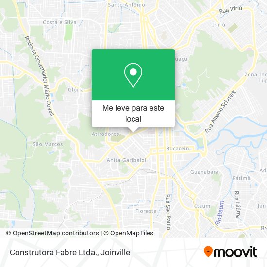 Construtora Fabre Ltda. mapa