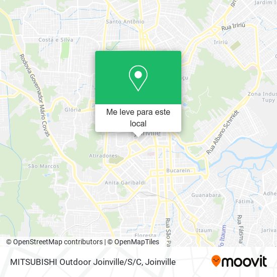 MITSUBISHI Outdoor Joinville / S/C mapa